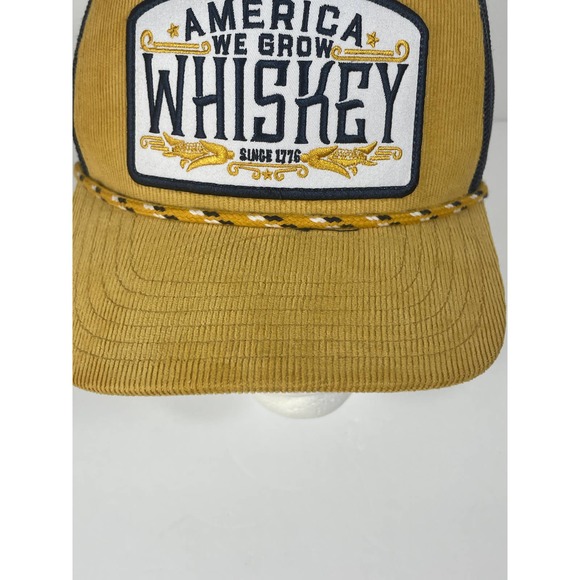 Rural Cloth Men's We Grow Whiskey Hat Adjustable - Picture 3 of 10